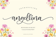 Angellina - Luxury Fonts, a Script Font by Good Java Studio (Thumbnail 1 of 8)