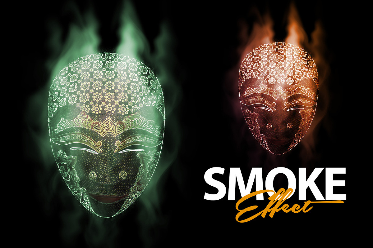 Smoke Effect Photoshop Action, an Action Add-On by yantodesign (Photo 8 of 11)