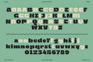 Zatiyan - Display Font