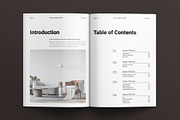 Interior Design Portfolio Template, a Brochure Template by E-Type (Thumbnail 2 of 10)
