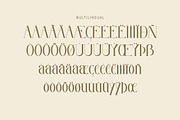 Halenna, a Serif Font by Kenrichi (Thumbnail 7 of 10)