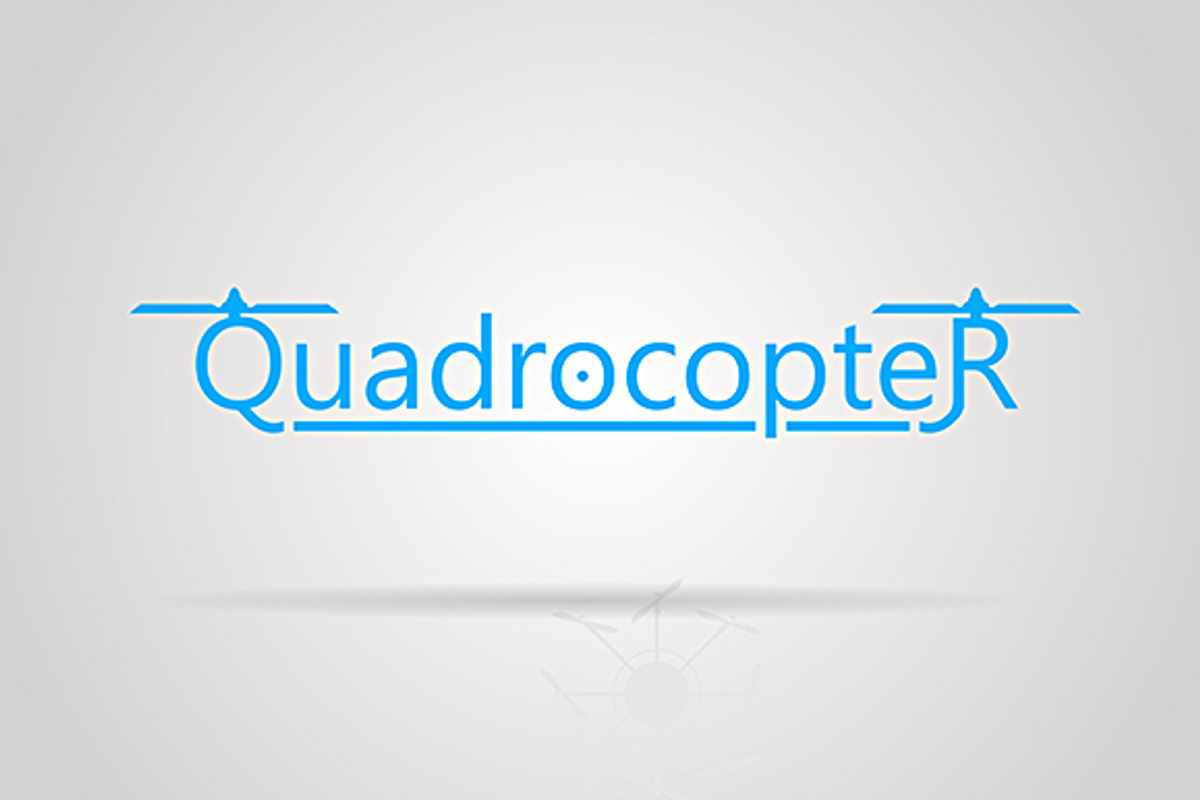 Quadrocopter logotype, a Branding & Logo Template by YershovOleksandr