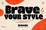 Bravelo — A Bold Display Font, a Slab Serif Font by Wow Magic (Thumbnail 3 of 7)