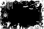 Grunge Halloween frames, an Illustration by TAlex (Thumbnail 6 of 6)