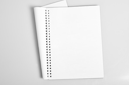 Open album with blank pages featuring album, background, and blank preview 6