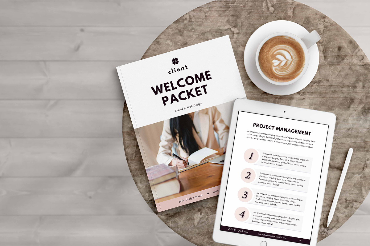 Canva Client Welcome Packet | Belle, a Marketing Template by Digital Diva Design (Photo 11 of 11)