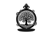Steampunk Tree of Life Symbol Bundle, an Illustration by yasushie (Thumbnail 23 of 31)