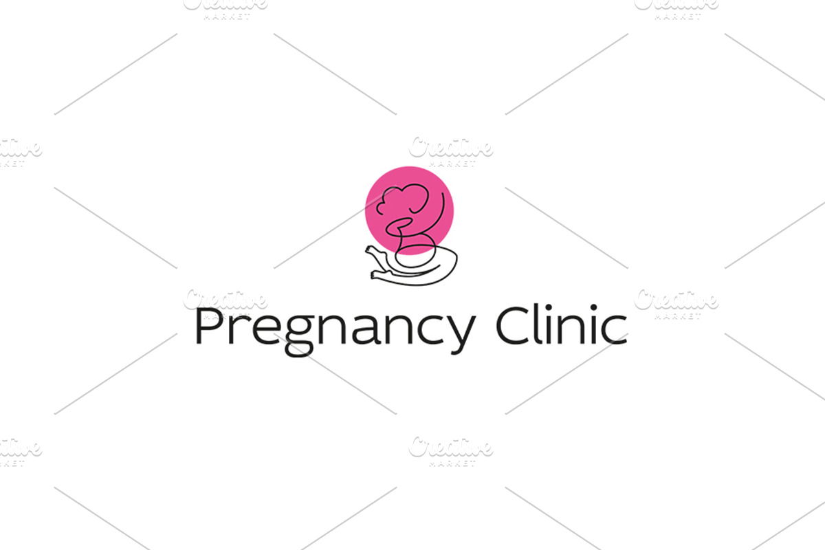 Pregnancy Clinic logo, a Branding & Logo Template by OlgaKiseleva (Photo 1 of 5)