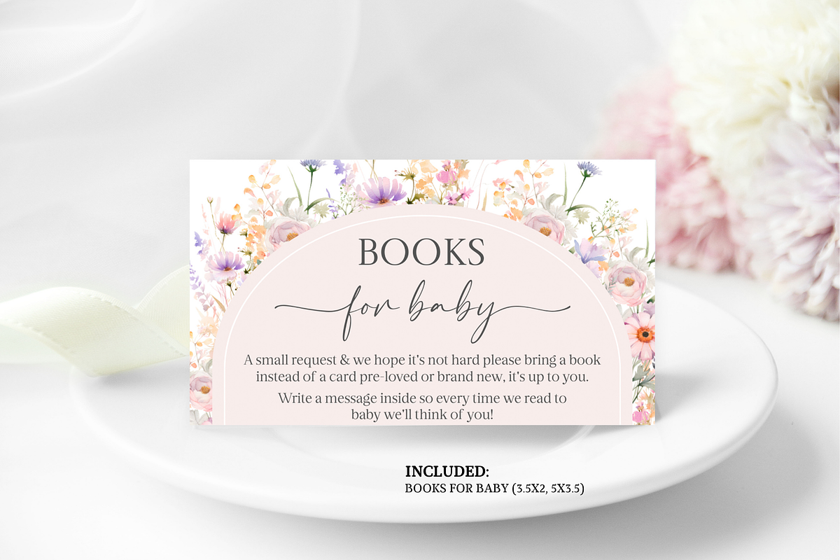 Our Little Wildflower, an Invitation Template by Digital_Mind (Photo 5 of 7)