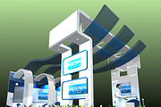 4 Exhibit Booth Design for TradeShow, an Architecture 3D Model by VisualCG (Thumbnail 17 of 28)