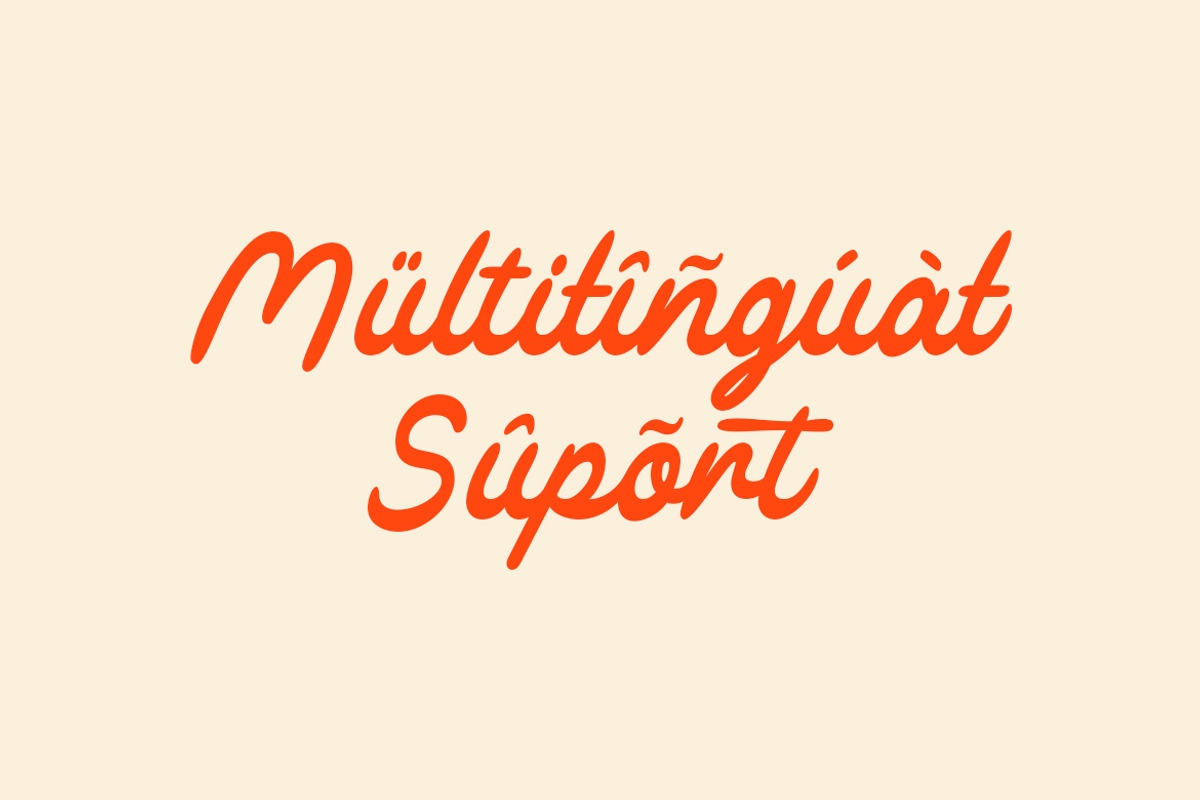 Violetta - Bold Groovy Retro Script, a Script Font by dealitastudio (Photo 9 of 10)