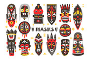 Africa - Tribal-art collection, a Decorative Illustration by Struvictory.art (Thumbnail 3 of 11)