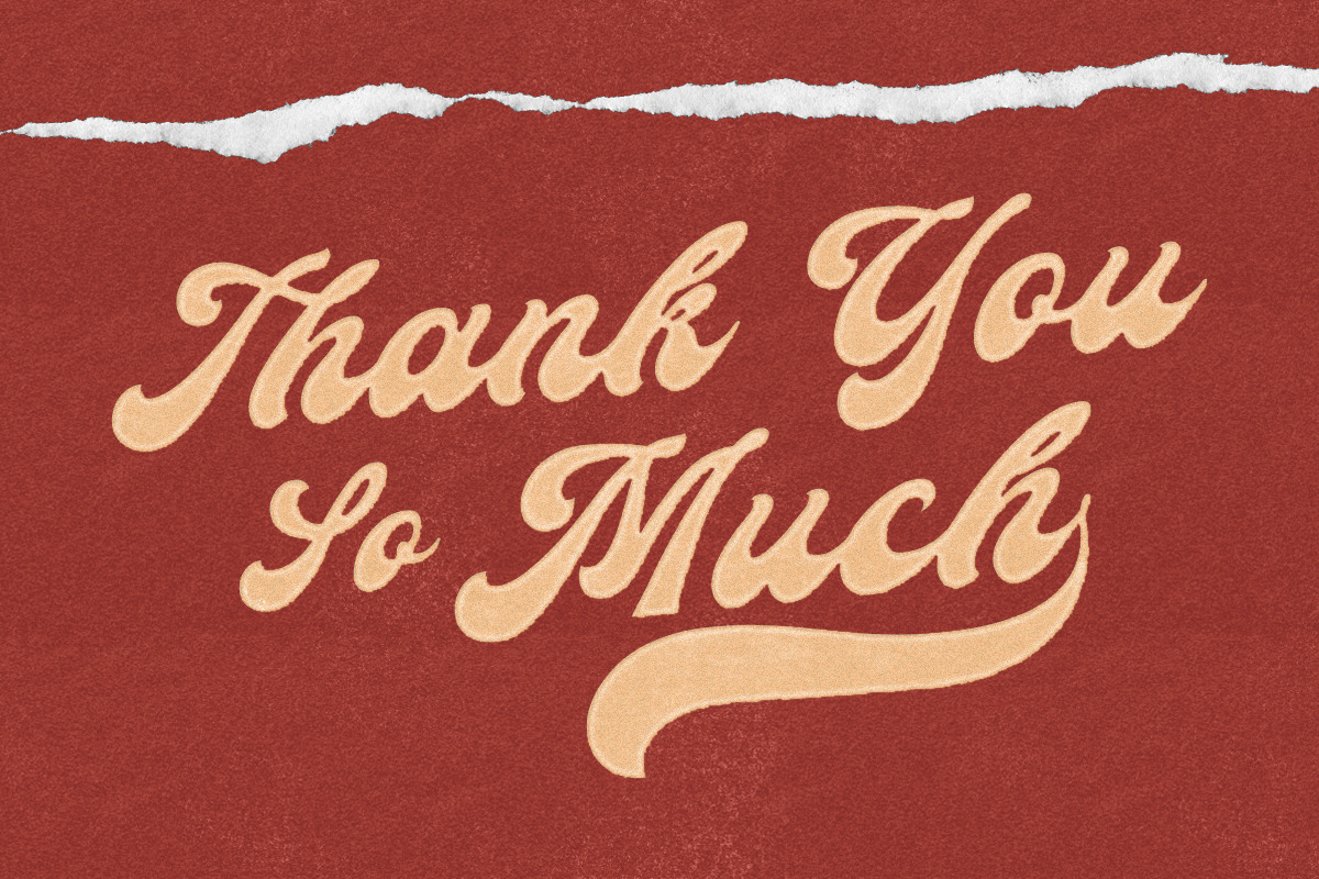 Bouldster - Bold Display Script Font, a Script Font by Letterhend Studio (Photo 9 of 9)