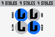 Courtside Typeface, a Font by MightySHORT (Thumbnail 6 of 7)