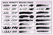 2025 Variety Brush Pack - Photoshop, a Brushes & More by David Creighton-Pester (Thumbnail 2 of 4)