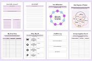 2025-2026 Life Coaching Planner KDP, a Stationery Template by Shumaya (Thumbnail 6 of 9)