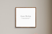 Frame Mockup #2640, Brown Portrait, a Print Template by Kzara Visual Concepts (Thumbnail 2 of 3)