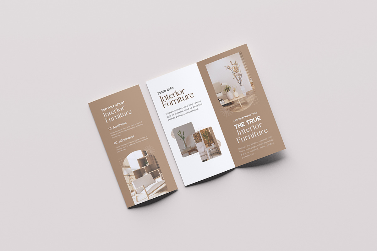 Trifold Brochure Mockup, a Brochure Template by graphicstory (Photo 5 of 5)