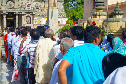 Indian people around bihar temple stock photo containing asian and attukal