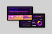 Data KPI Dashboard Keynote, a Presentation Template by Annora Studio (Thumbnail 2 of 5)