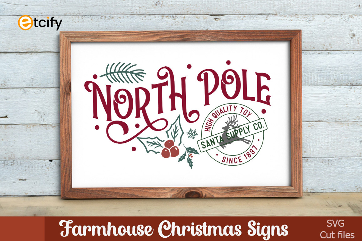 Christmas Farmhouse Making Signs, a Texture Graphic by Etcify (Photo 7 of 7)