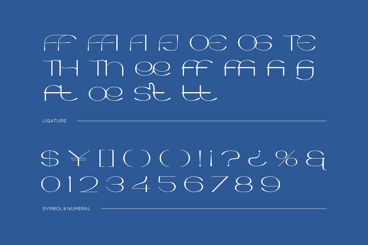 Yogie Vecan - Aesthetic Wide Font, a Sans Serif Font by Imoodev (Photo 6 of 6)