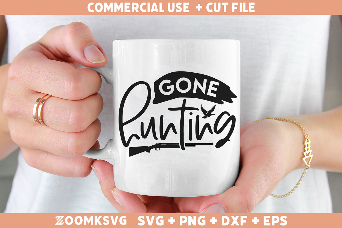 Hunting SVG Bundle 20 Designs, an Illustration by ZoomkSVG (Photo 11 of 40)
