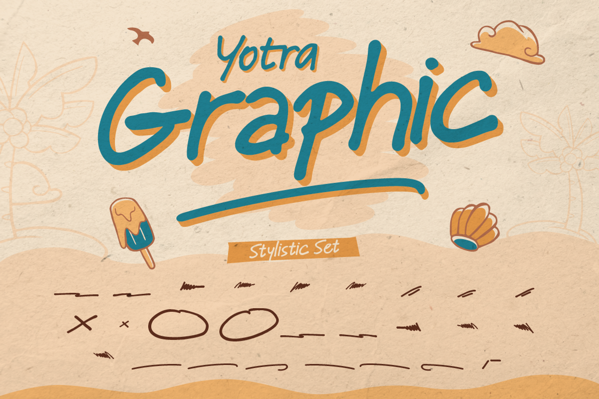 Yotra - Handwritten Font, a Handwritten Font by Burntilldead (Photo 8 of 10)