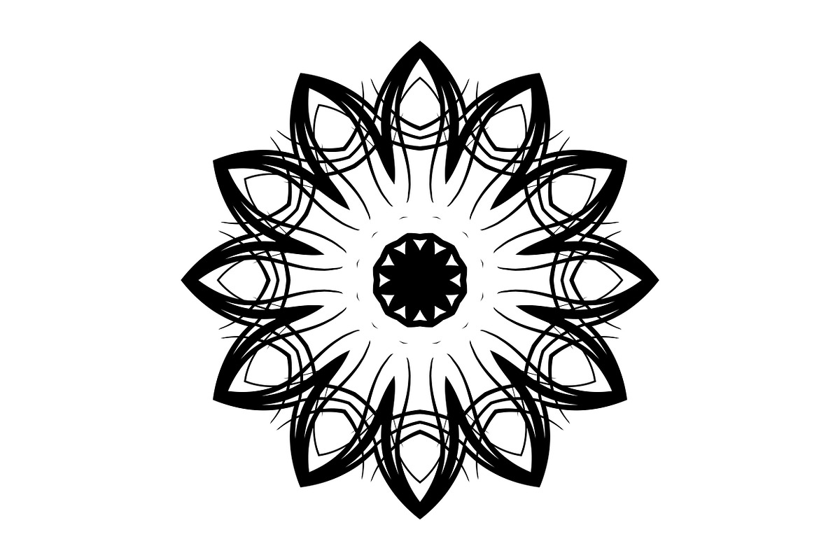 Spiritual Mandala Artwork Bundle, a Decorative Illustration by NJ Himel (Photo 8 of 104)
