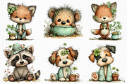 Whimsical St Patrick's Day Clipart, an Illustration by Craft Nest (Thumbnail 5 of 11)