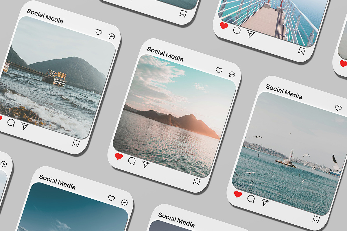 Social Media Post Mockup, a Device Mockup by ZifaraDesign (Photo 9 of 11)