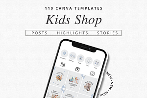 Kids Shop Instagram Templates