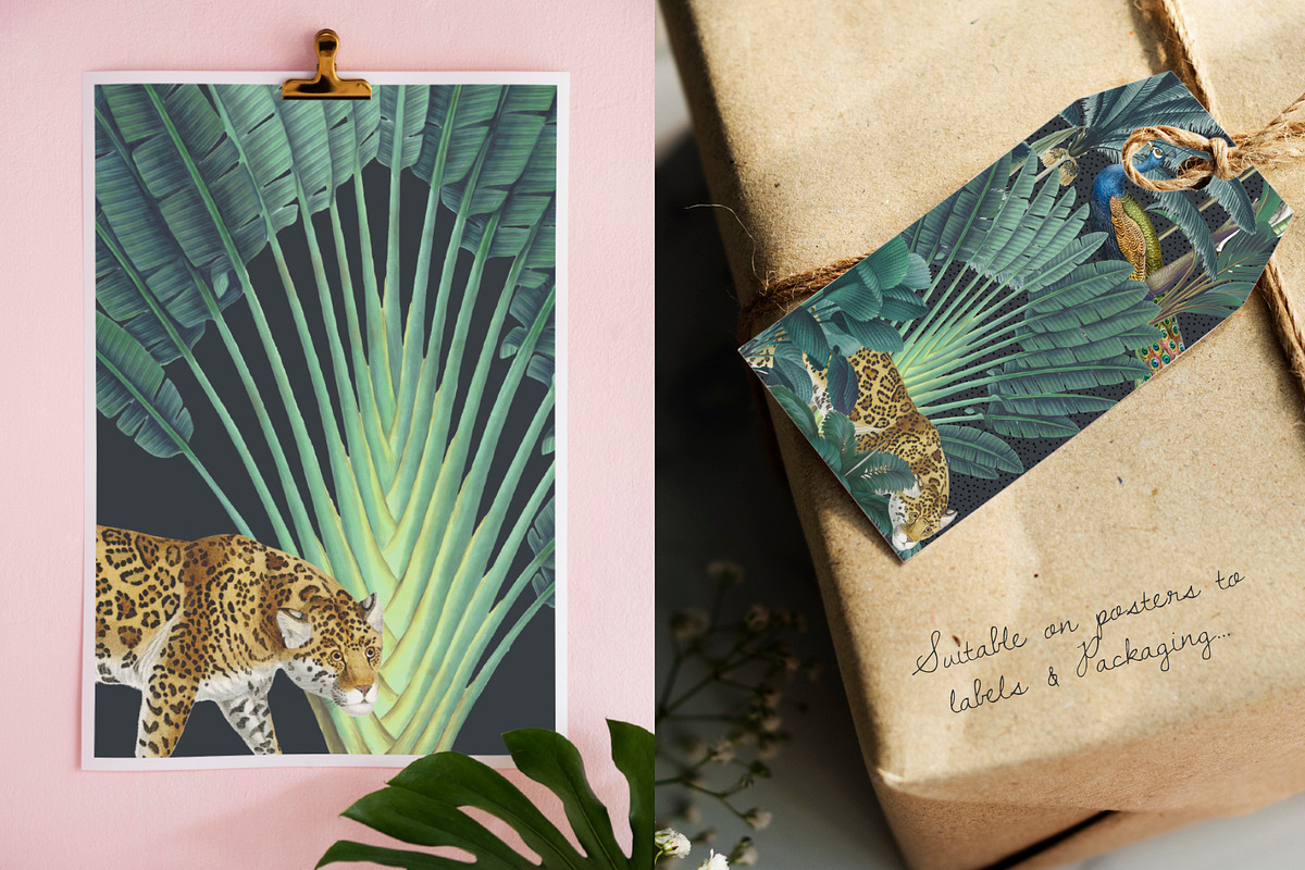 Royal Palms - Luxury Print, a Pattern Graphic by TSTUDIO (Photo 4 of 10)