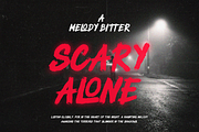 Spasial Krusial Horror Brush, a Sans Serif Font by Haps Space (Thumbnail 6 of 10)