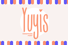 Yuyis - Handmade font