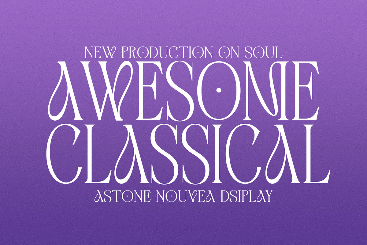 Astone Nouvea, a Sans Serif Font by Gatype (Photo 8 of 9)