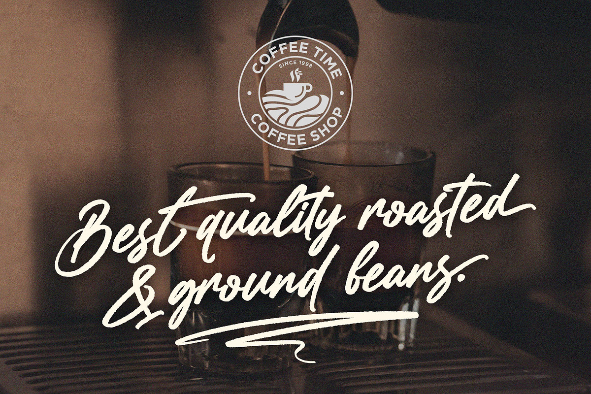 SALE! Rollanda - Textured Signature, a Script Font by Subectype Studio (Photo 3 of 10)