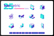 Icometric - eCommerce Icons, an Outline Icon by oelhoem (Thumbnail 1 of 3)