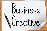 Bubble Handmade, a Sans Serif Font by FreshTypeINK (Thumbnail 7 of 8)