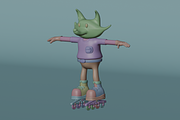 Delivery Mascot 3D Character, a Characters & Person 3D Model by Dudukbersama (Thumbnail 2 of 2)