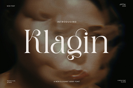 Klagin Elegant Serif Font, a Serif Font by Perfectype
