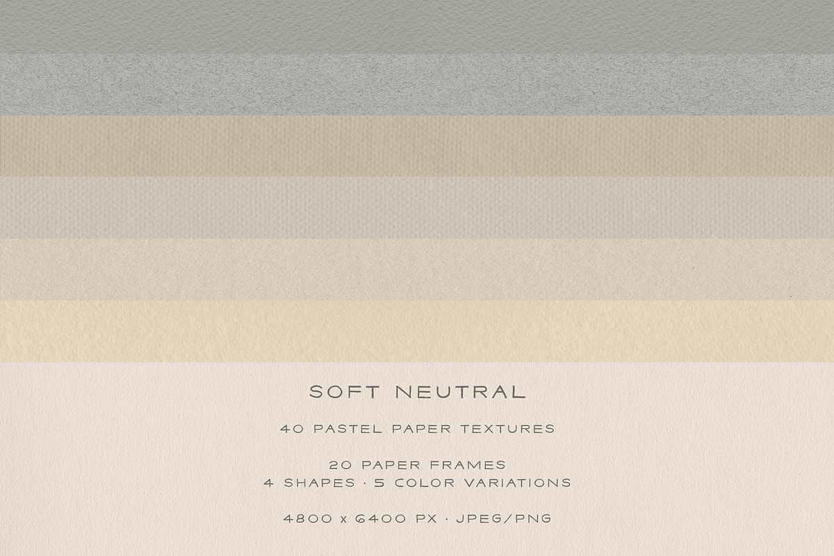 Pastel Paper Textures & Frames, a Texture Graphic by alonahaidash (Photo 21 of 21)