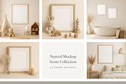 Frame Mockup Scene Collection, a Household Mockup by Ruben Stom (Thumbnail 1 of 10)