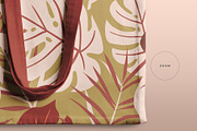 Reusable Cotton Tote Bag Mockup, a Product Mockup by Designertale (Thumbnail 4 of 9)