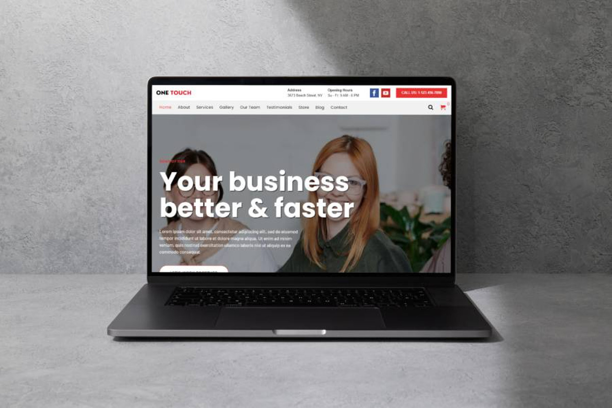 Multi-Purpose WordPress Theme - OneTouch preview 2