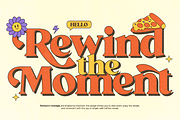 GC Milky Shine - 80's Serif Retro, a Serif Font by Glyphonic (Thumbnail 7 of 15)