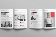 Company Profile Brochure Template, a Brochure Template by E-Type (Thumbnail 3 of 13)