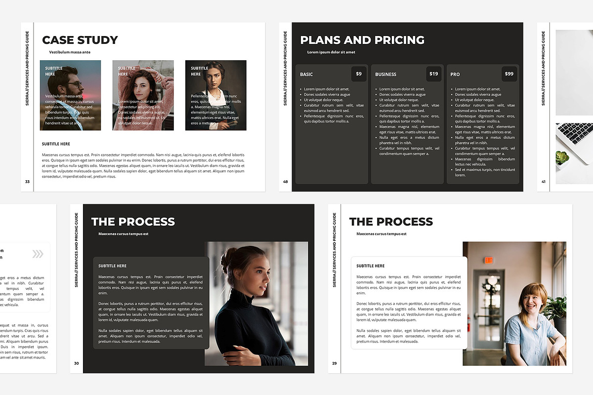 Services and Pricing Guide Template, a Presentation Template by Gaize (Photo 5 of 11)