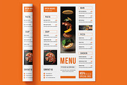 Simple Vintage Menu Template, a Stationery Template by ContestDesign (Thumbnail 2 of 2)
