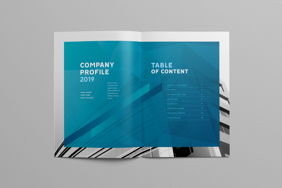 Company Profile 2019, a Brochure Template by Pro-Gh (Photo 3 of 8)